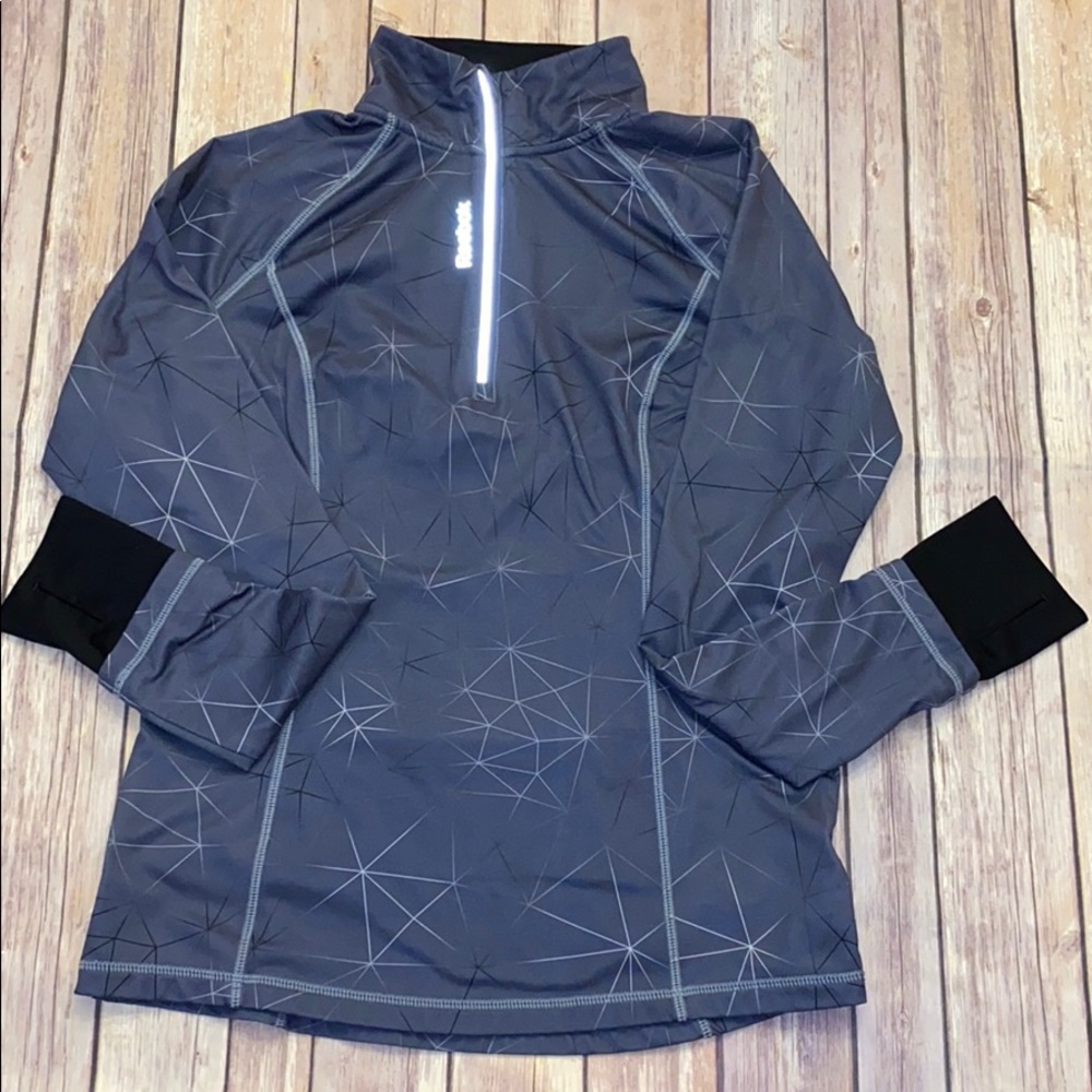 Reebok Quarter Zip Active Top SZ Small